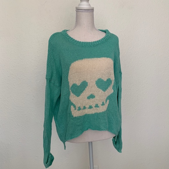 vintage havana skull sweater